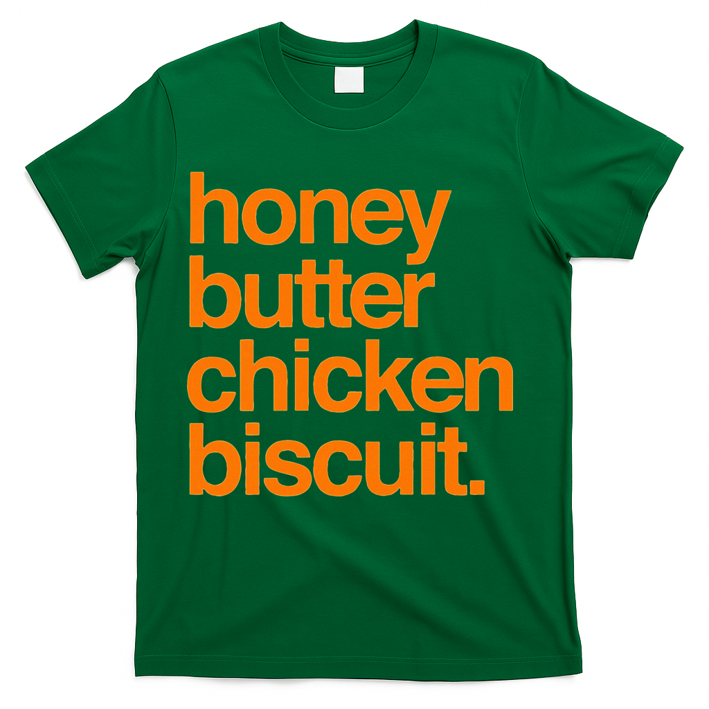 Honey Butter Chicken Biscuit Texas Pride T-Shirt