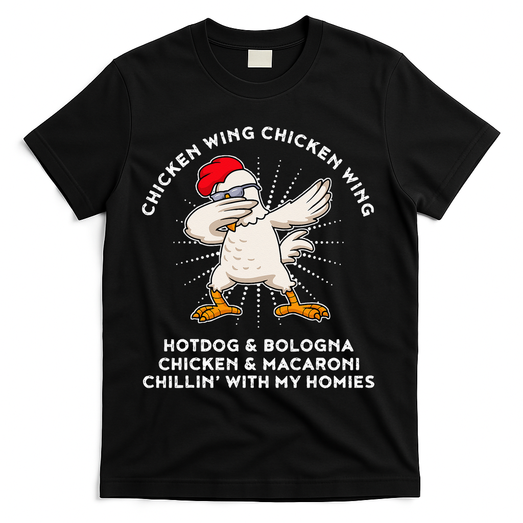 Chicken Wing Chicken Wing Hot Dog T-Shirt
