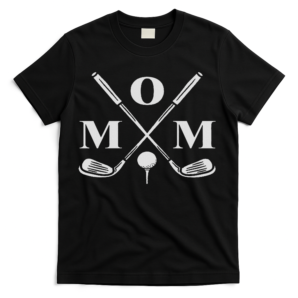 Funny Par Mom Golf Matching Golfing Quote Party Pocket T-Shirt