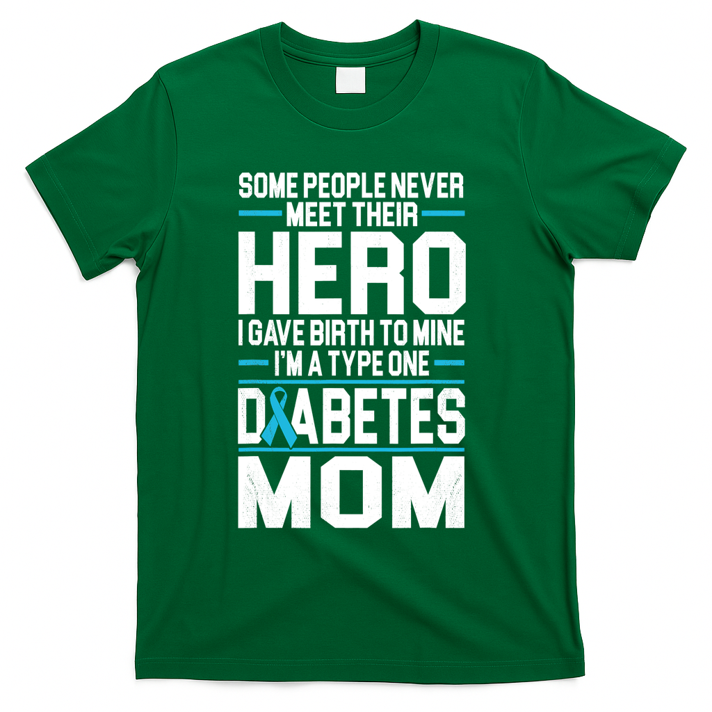 Funny Diabetes Mom Diabetes T-Shirt