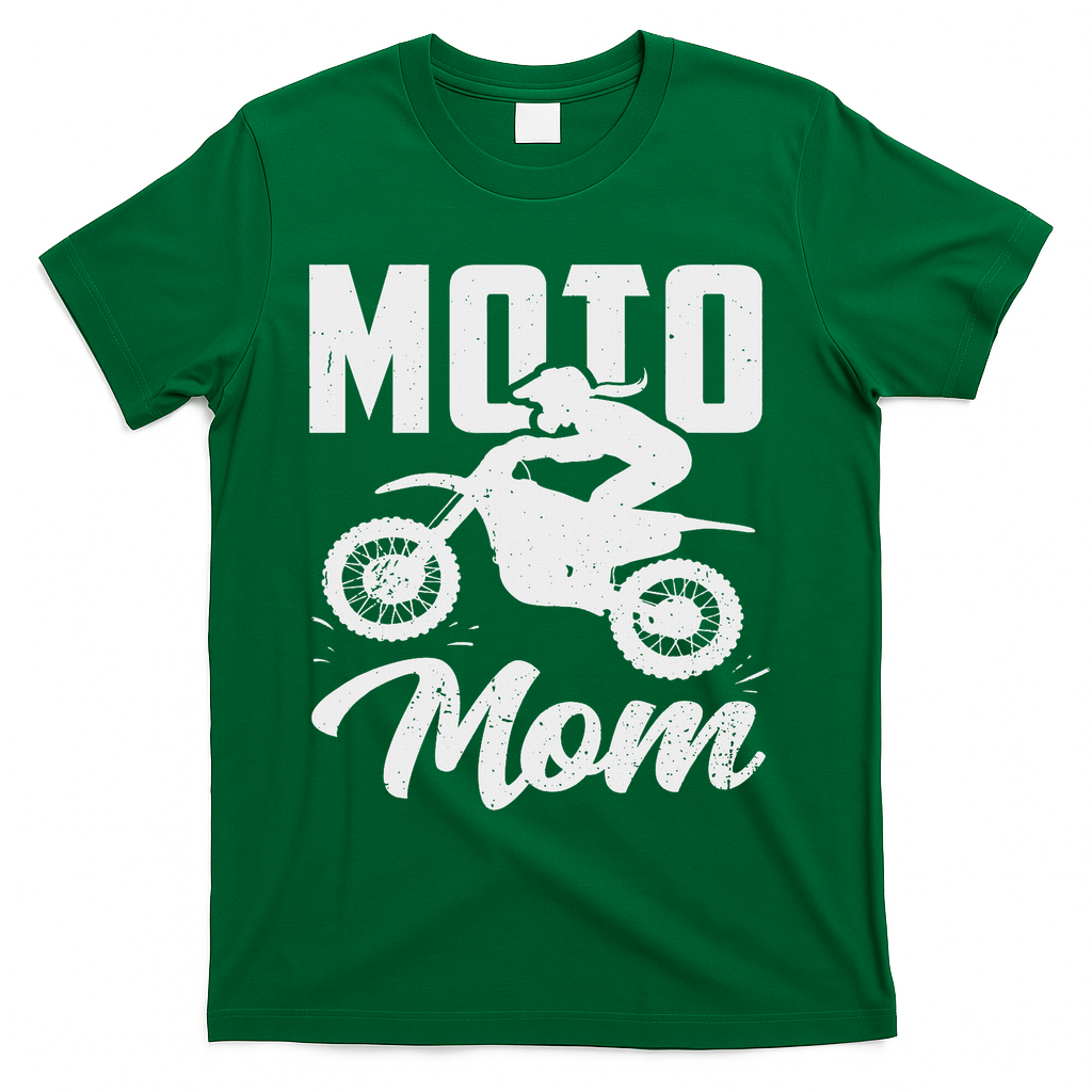 Moto Mom Motocross Dirt Bike Mother's Day T-Shirt