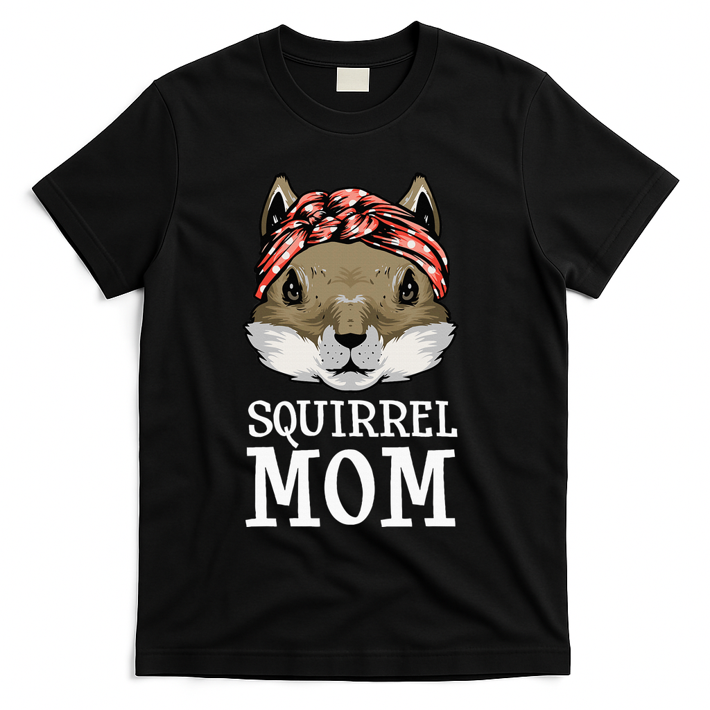 Funny Squirrel Mom Rodent Gopher Chipmunk Lover Women T-Shirt