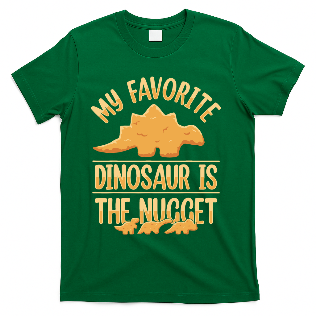 My Favorite Dinosaur Is The Nugget T-Shirt