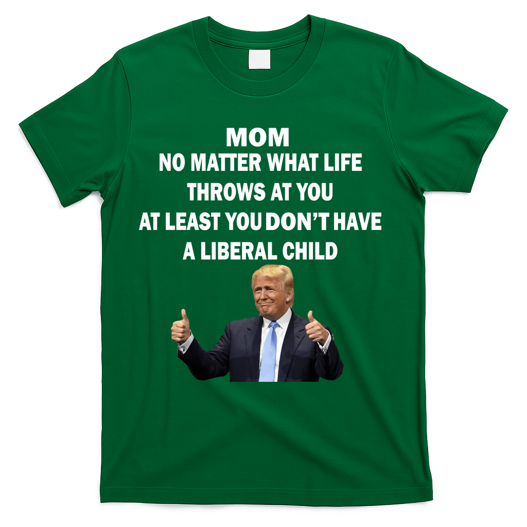 Funny Republican Mom Anti Liberal Child T-Shirt