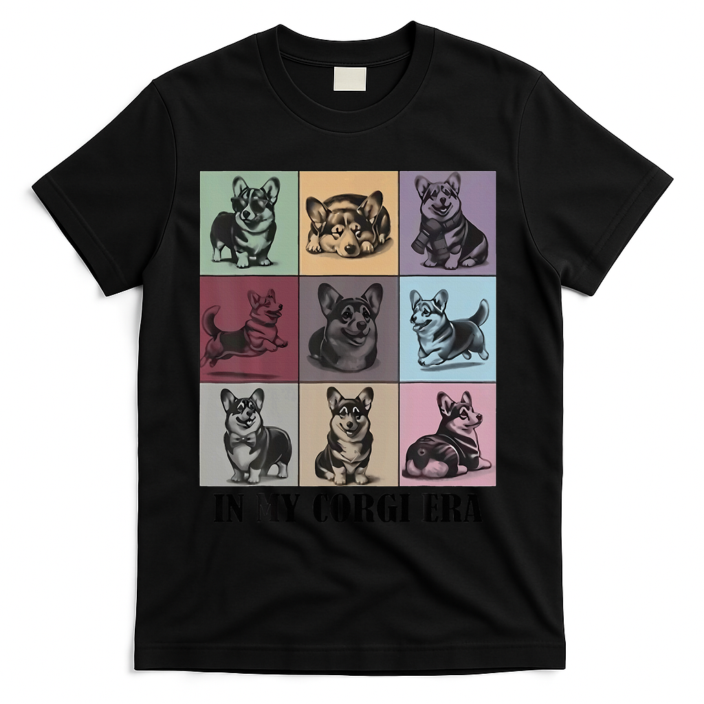 In My Corgi Era Funny Corgi Mom Dog Lover T-Shirt