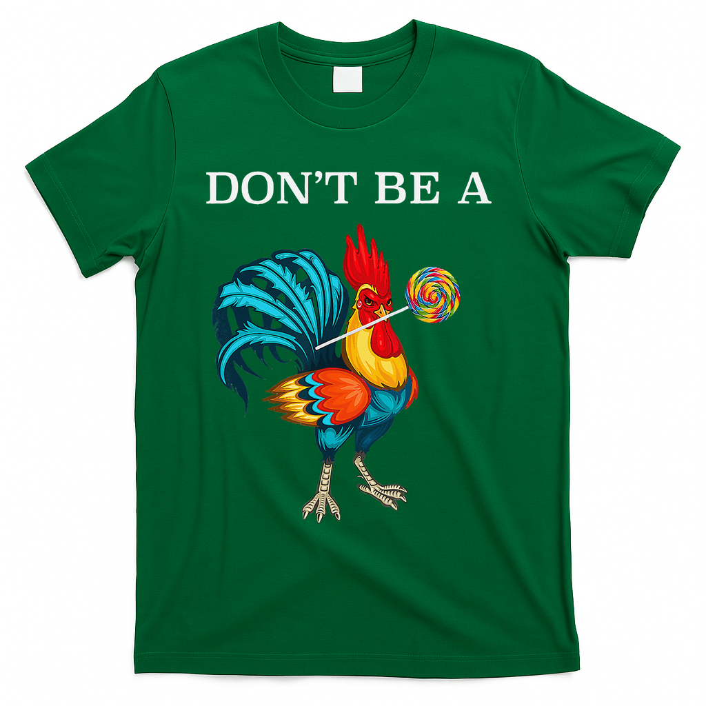 Dont Be A Sucker Funny Cock Chicken Father Day Gift T-Shirt