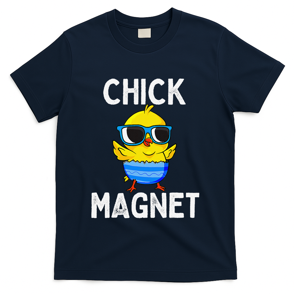 Chick Magnet Funny Easter Cute Baby Chicken Lover T-Shirt