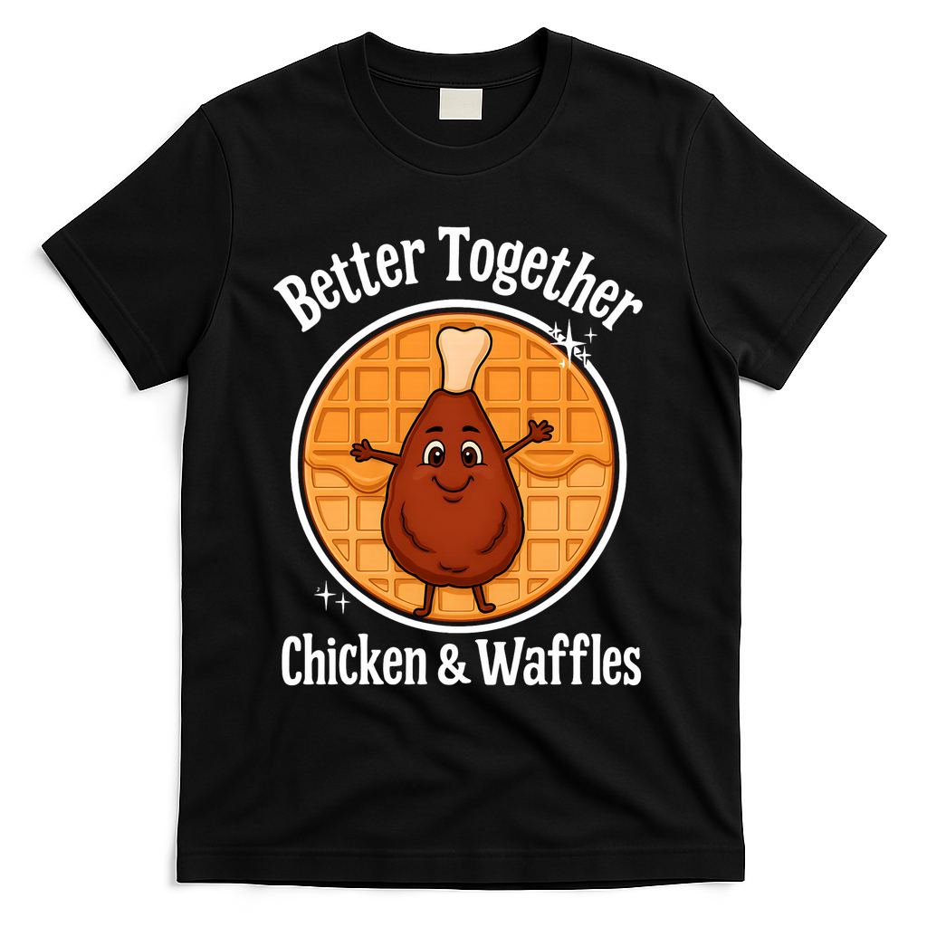 Better Together Chicken And Waffles T-Shirt