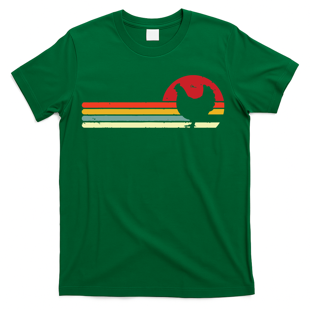 Chicken Shirts Retro Style T-Shirt
