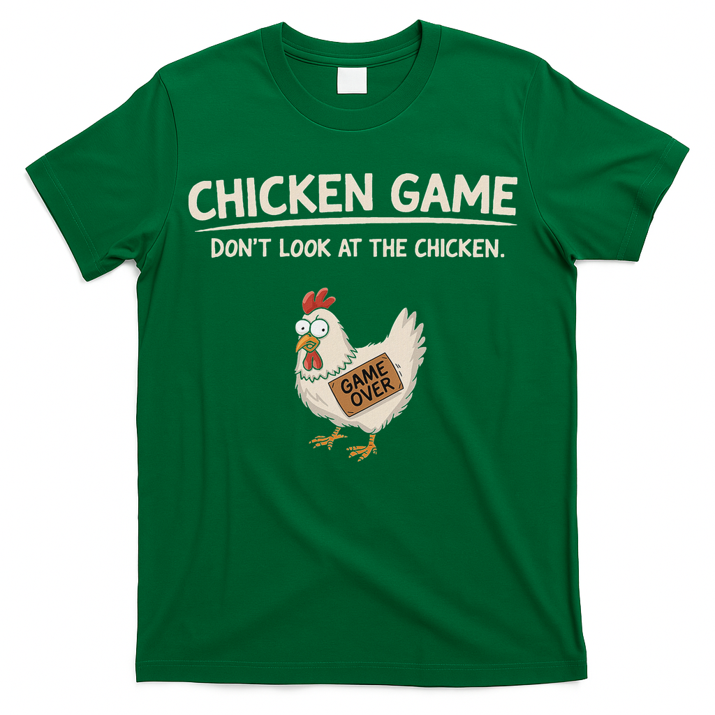Chicken Game DonT Look At The Chicken T-Shirt