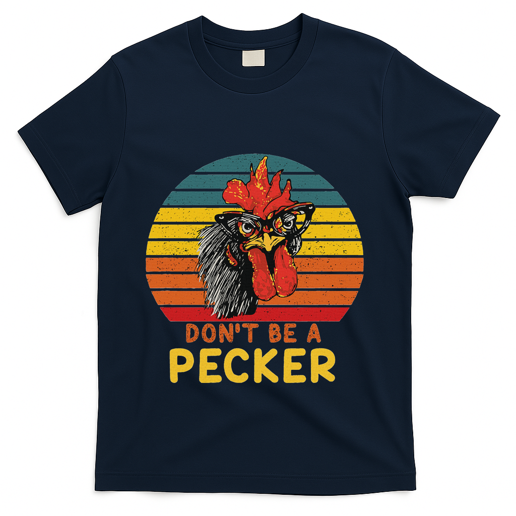 DonT Be A Pecker Funny Chicken Saying For Peckers Lover T-Shirt