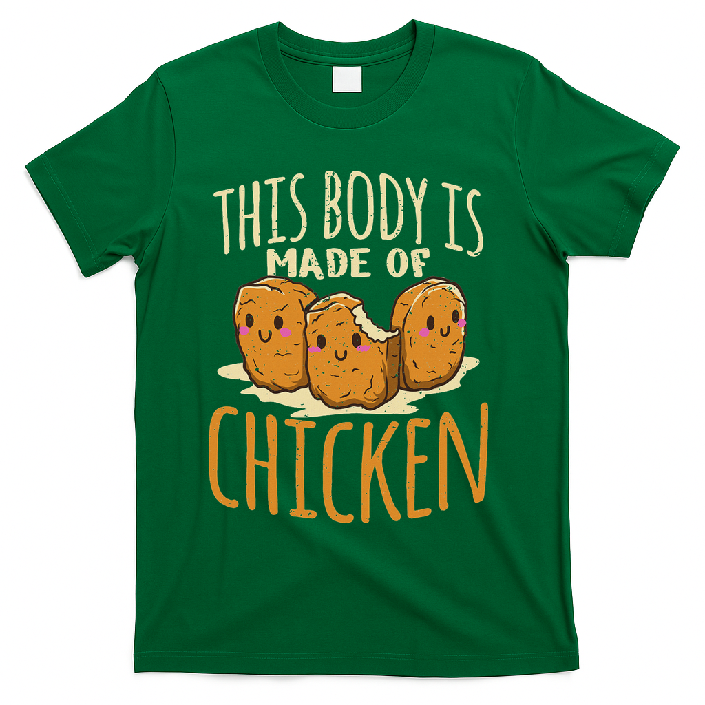 Chicken Nuggets Chicken Chicken Fast Food Funny Saying T-Shirt