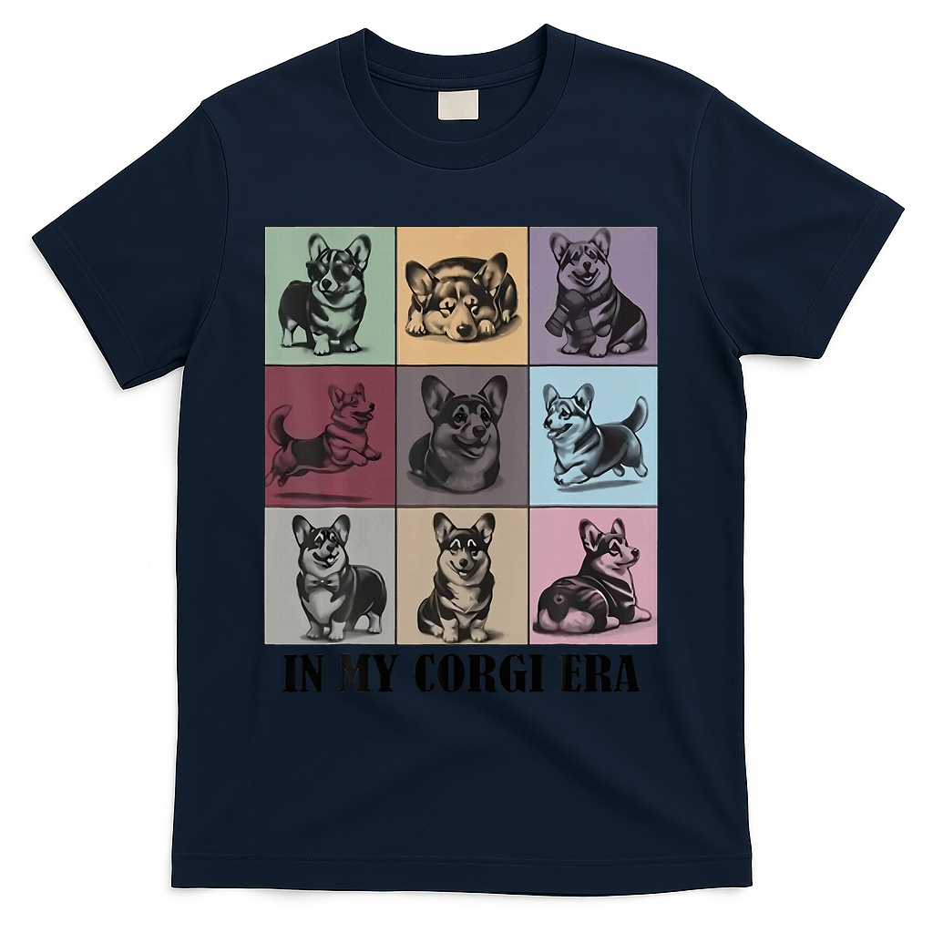 In My Corgi Era Funny Corgi Mom Dog Lover T-Shirt