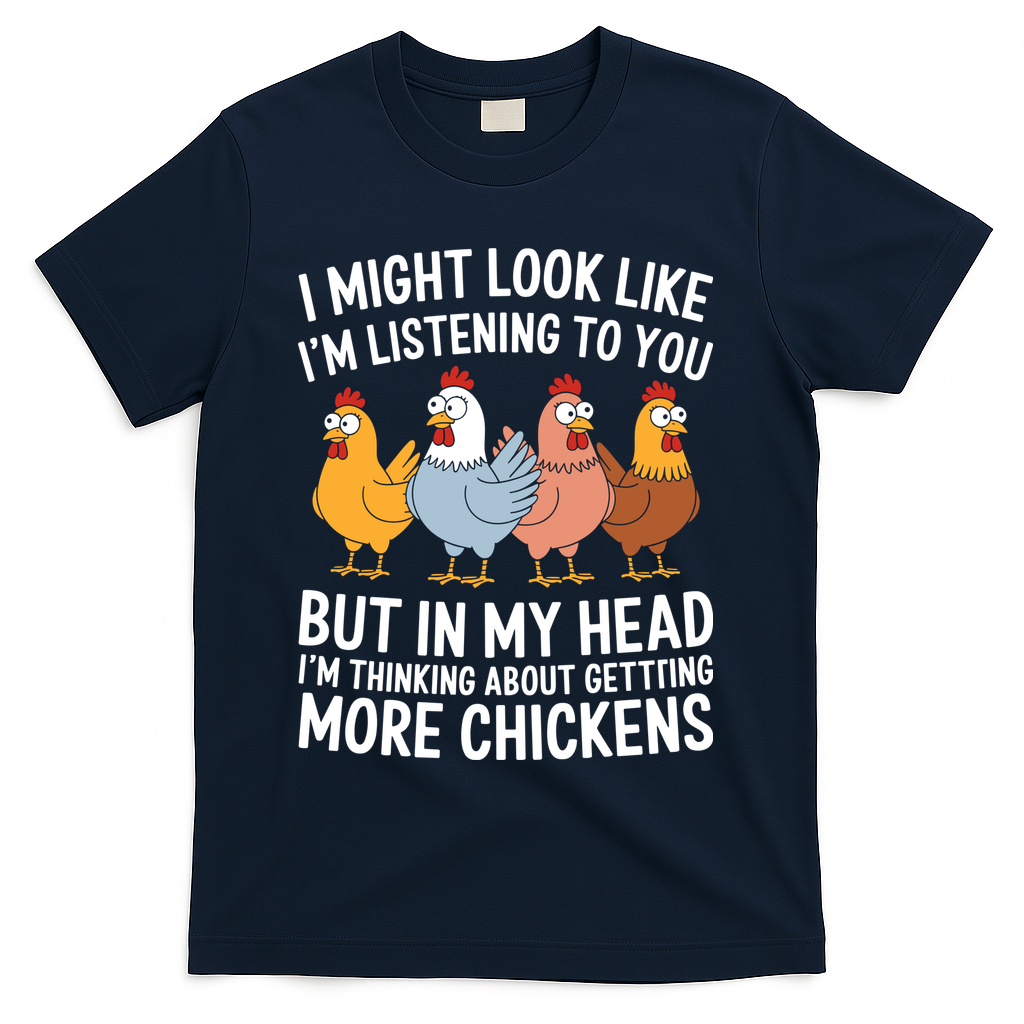 Funny Farmer Chickens T-Shirt