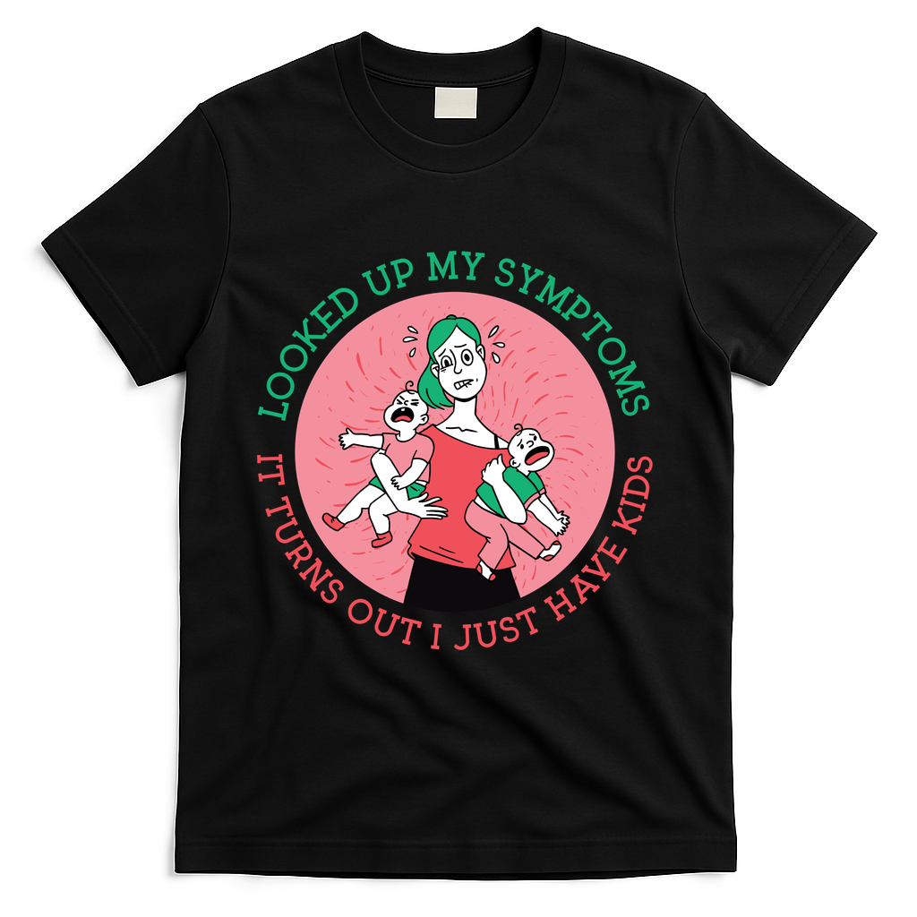 Funny Overwhelmed Mom T-Shirt