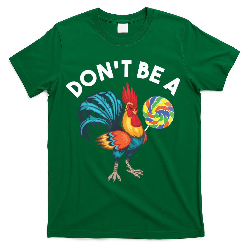 Dont Be A Cook Sucker Chicken Lollipop Sarcastic Humor T-Shirt