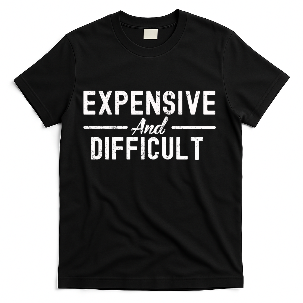 Expensive And Difficult Funny Mom Life T-Shirt