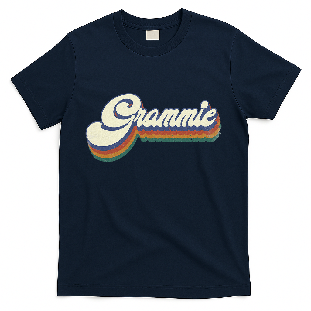Grammie Gifts For Grandma Retro Vintage Mother's Day Grammie T-Shirt