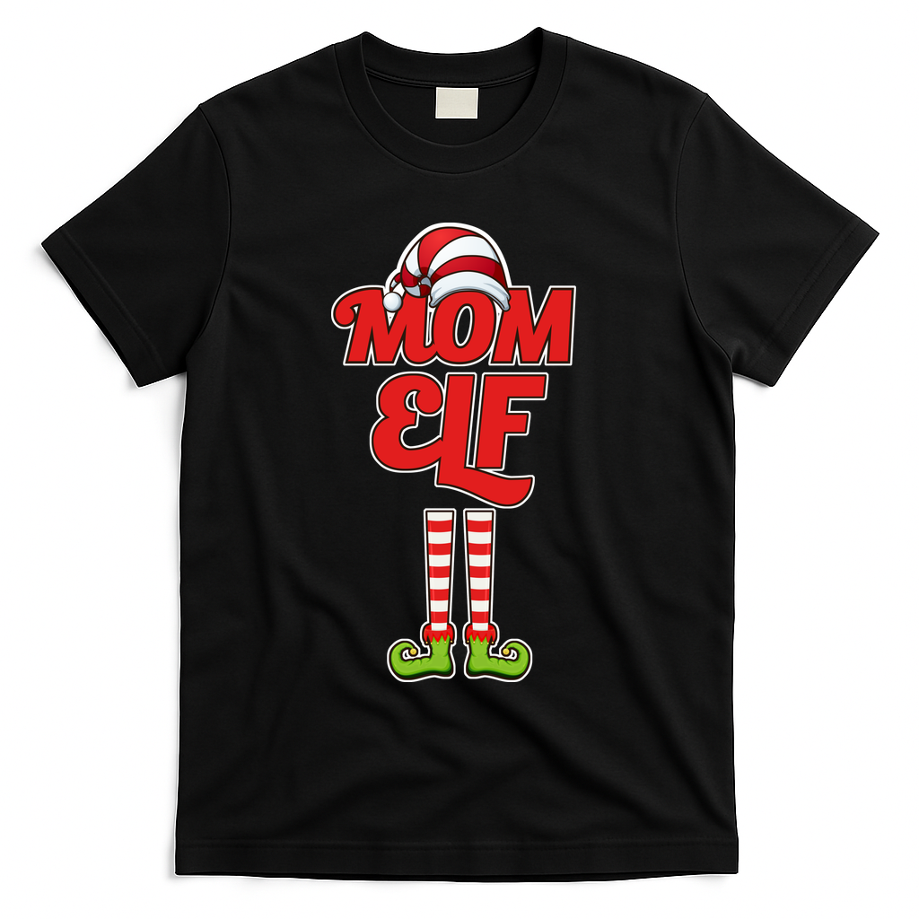 Christmas Mom Elf T-Shirt