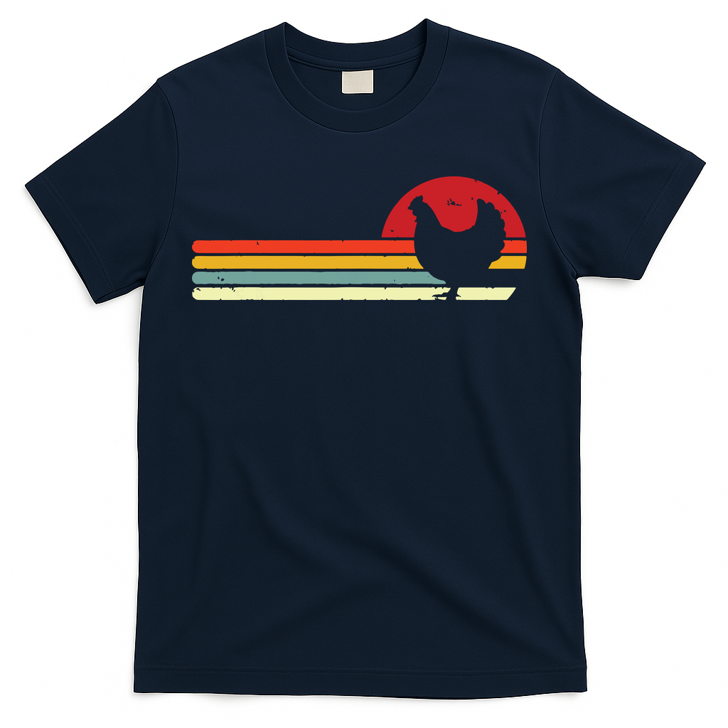 Chicken Shirts Retro Style T-Shirt