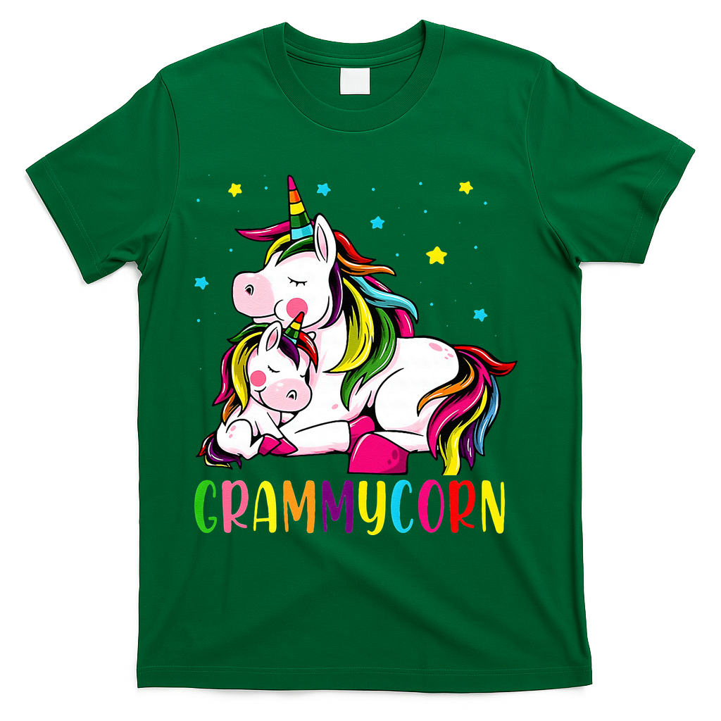 Womens Funny Grammycorn Unicorn Costume Grammy Mom Mother's Day T-Shirt