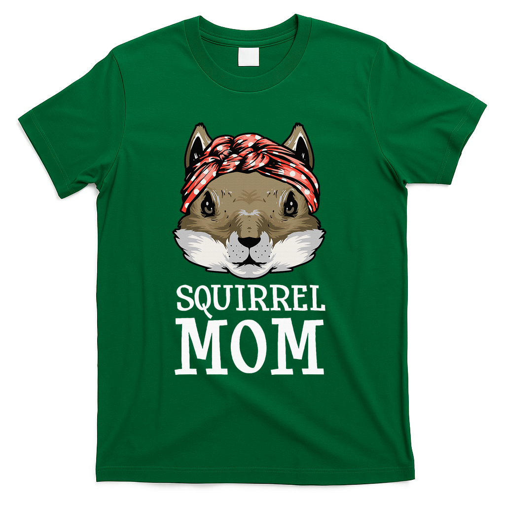 Funny Squirrel Mom Rodent Gopher Chipmunk Lover Women T-Shirt