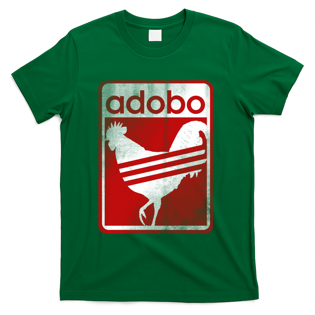 Pinoy Distressed Chicken Adobo Filipino Vintage T-Shirt