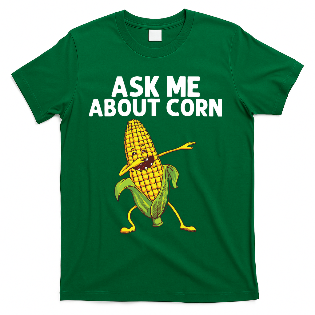 Funny Corn Gift For Men Women Corn On The Cob Costume Farmer T-Shirt