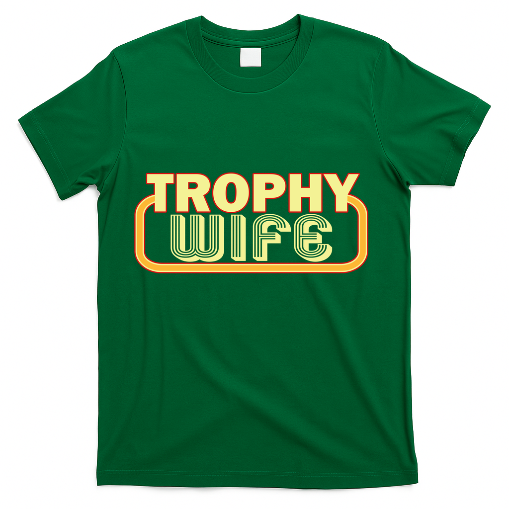 Trophy Mom Funny Retro T-Shirt