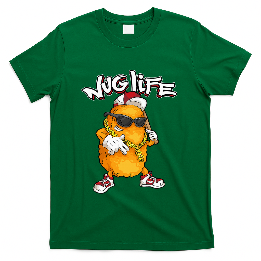 Cool Chicken Nugget Art Chicken Nugget Lover T-Shirt