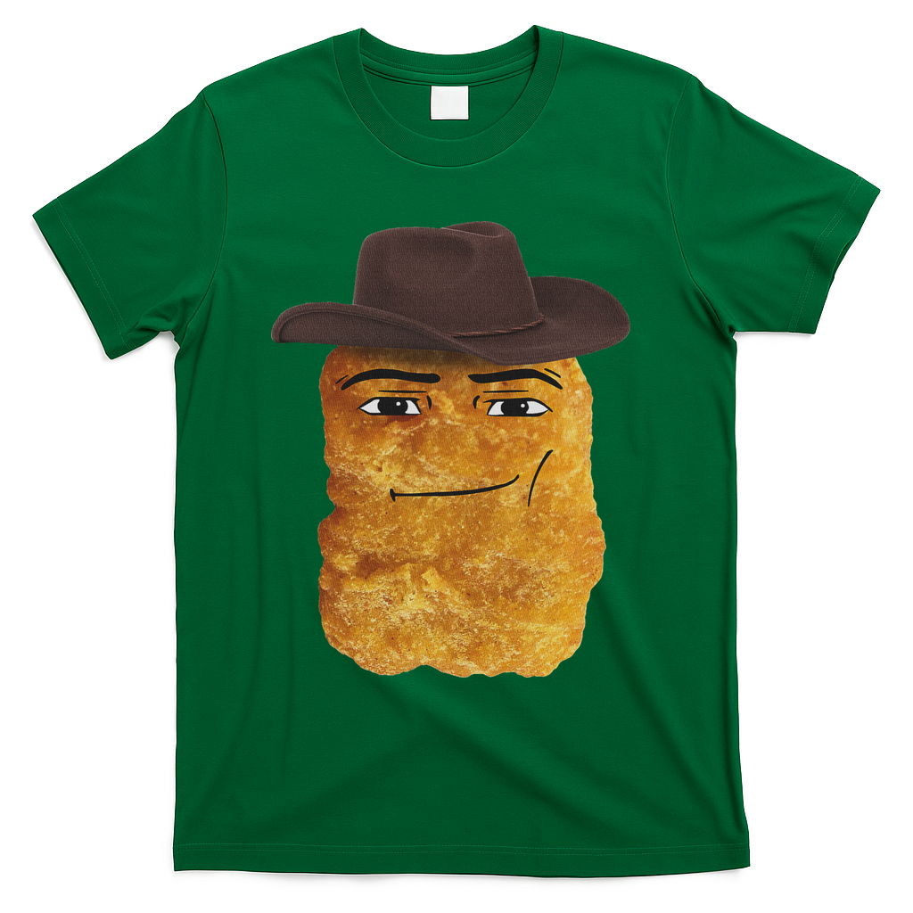 Cowboy Chicken Nugget Meme T-Shirt