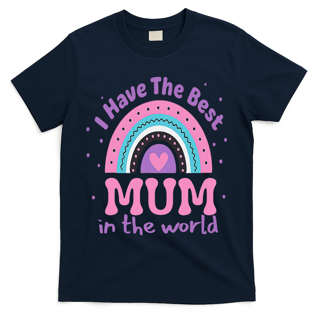 Happy Mothers Day For And Baby Funny Mom Mum T-Shirt