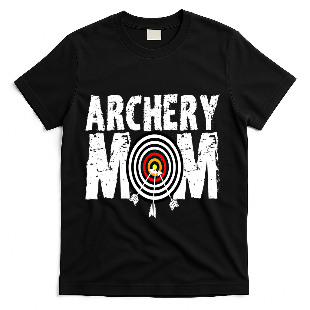 Funny Archery Mom Archery Shooter Bow Hunter Great Gift T-Shirt