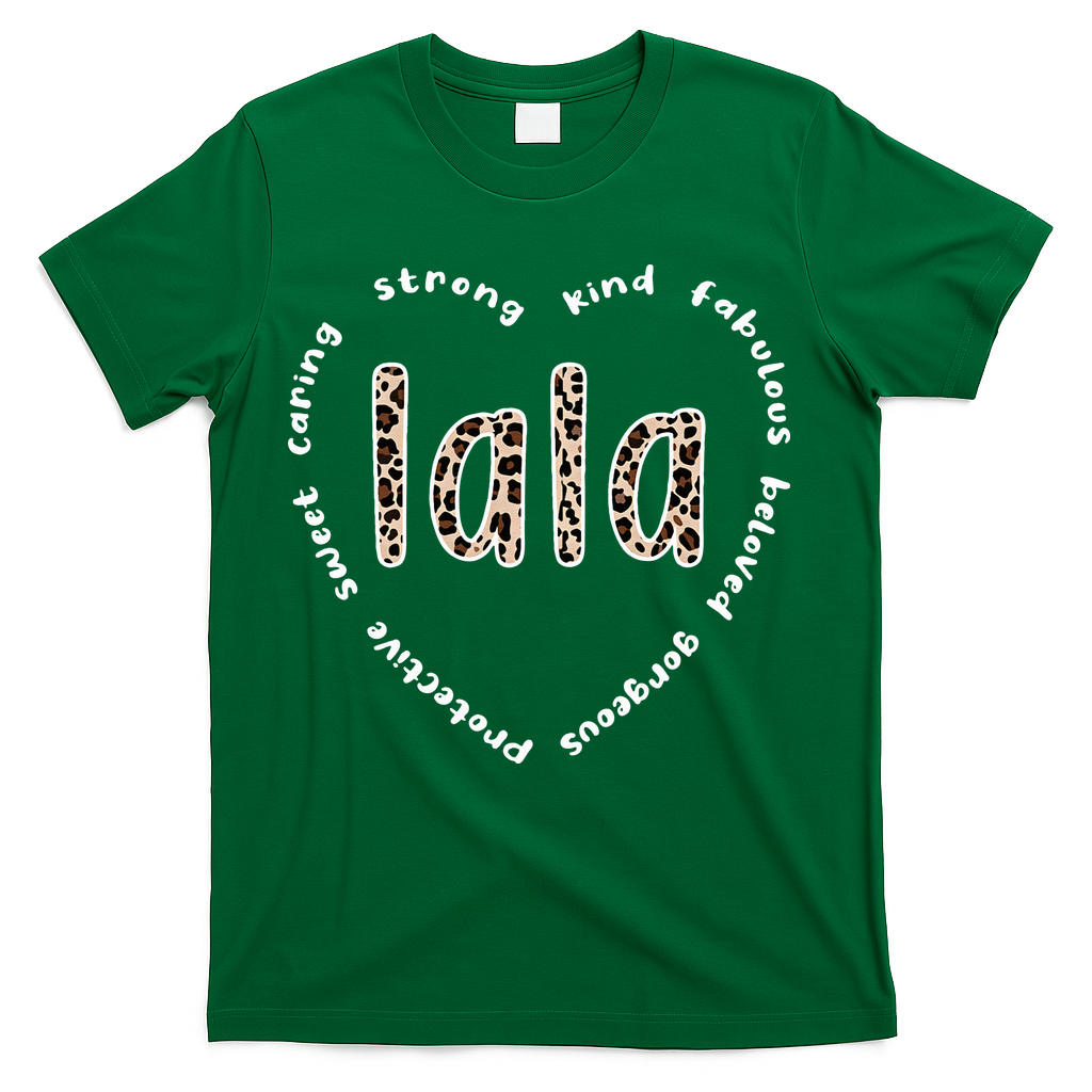 Womens Lala Heart Lala Grandmother Appreciation Lala Grandma T-Shirt