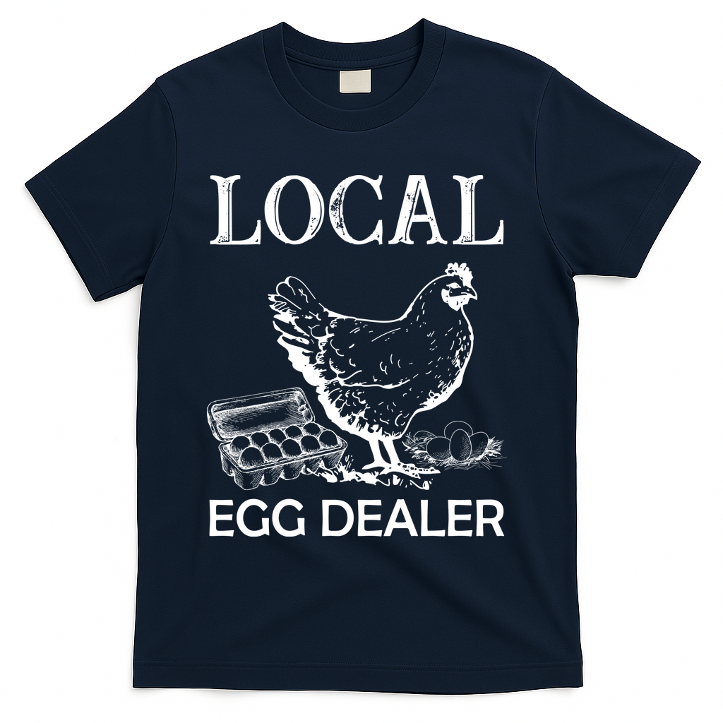 Local Egg Dealer Funny Chicken T-Shirt