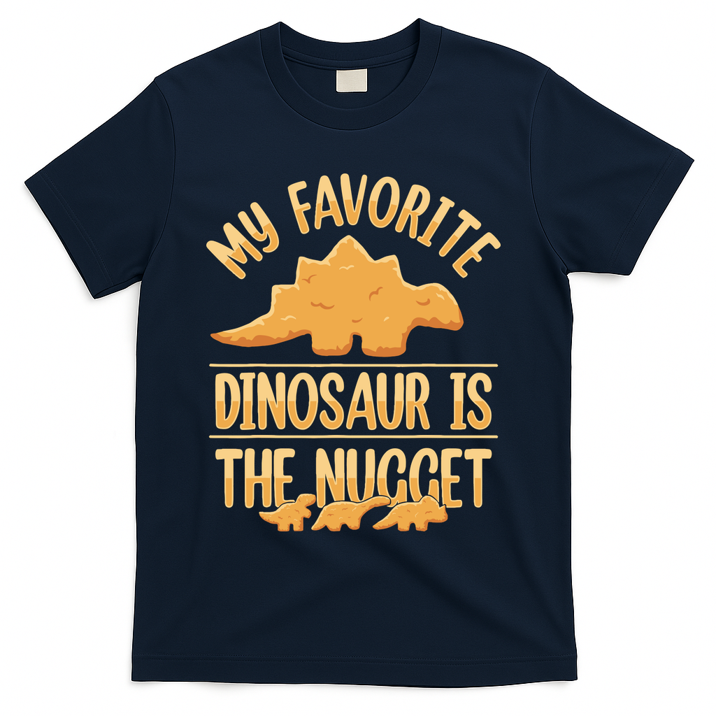 My Favorite Dinosaur Is The Nugget T-Shirt