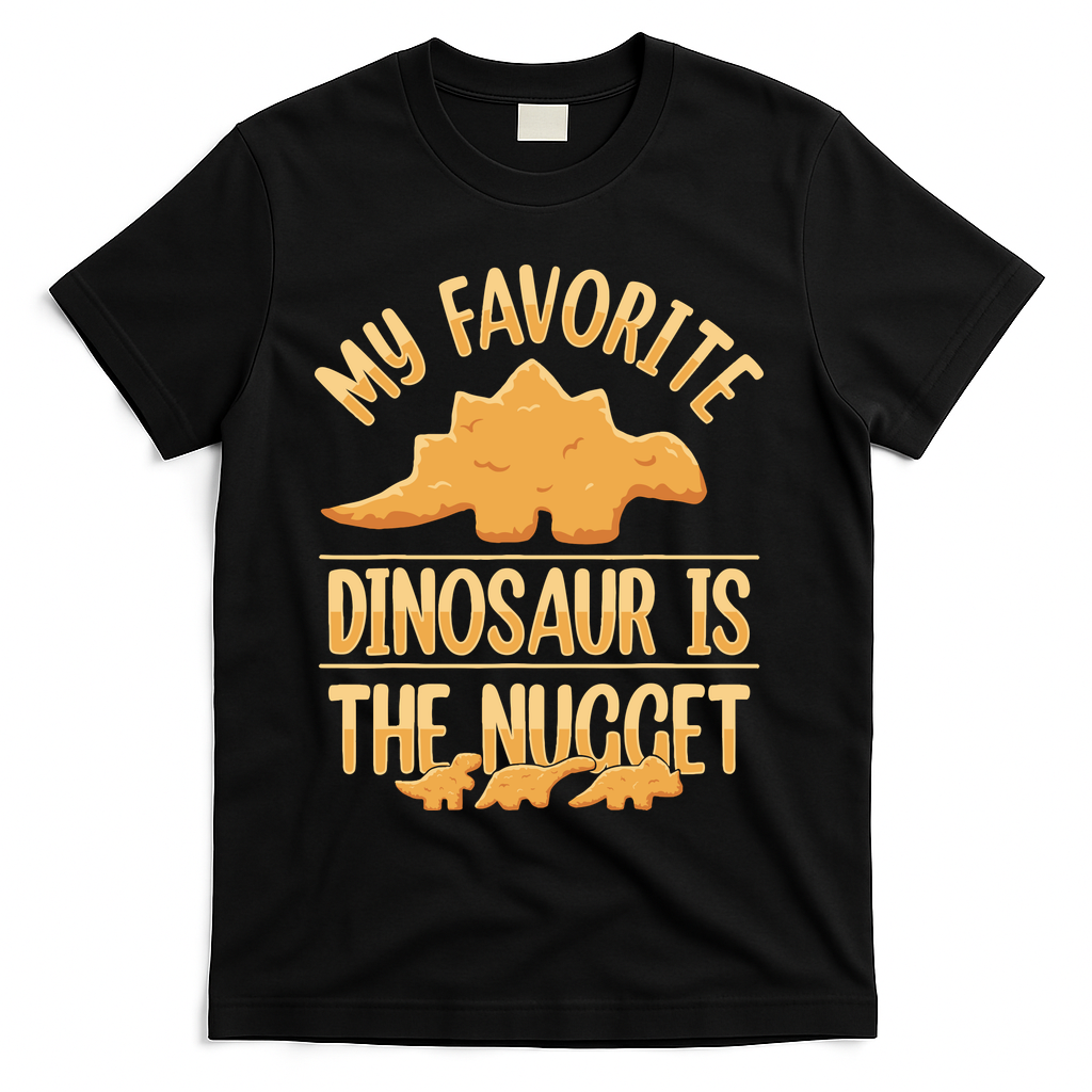 My Favorite Dinosaur Is The Nugget T-Shirt