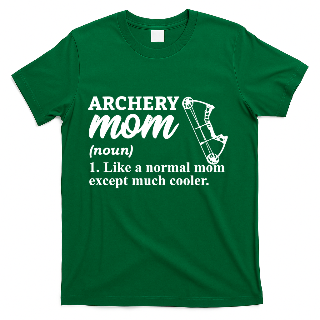 Archery Mom Definition Arrow Bow Hunting Gift T-Shirt