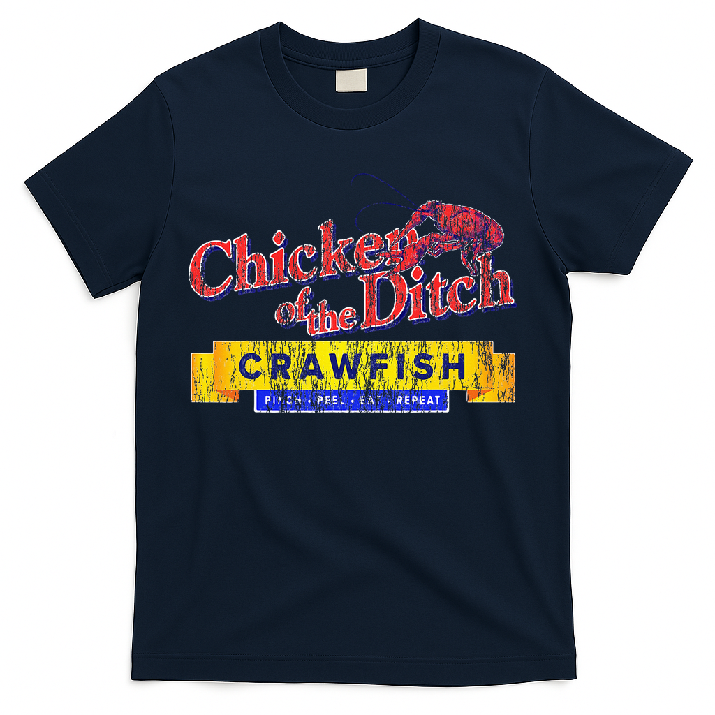 Chicken Of The Ditch Crawfish Crawfish Boil T-Shirt