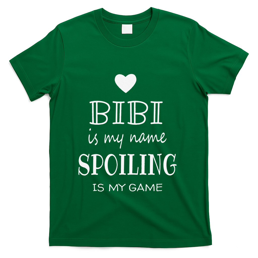 Bibi Is My Name Funny Graphic Gifts For Bibi Grandma T-Shirt
