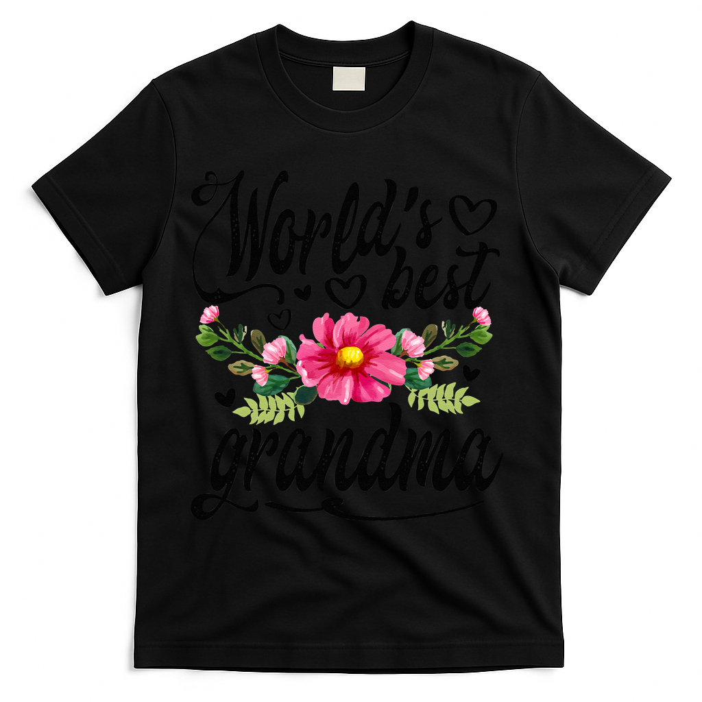 World's Best Grandma Mother's Day Gift T-Shirt