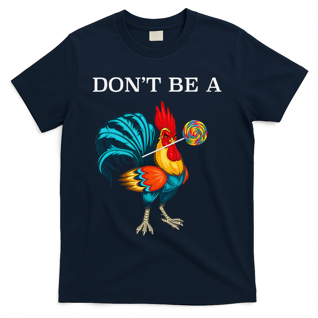 Dont Be A Sucker Funny Cock Chicken Father Day Gift T-Shirt