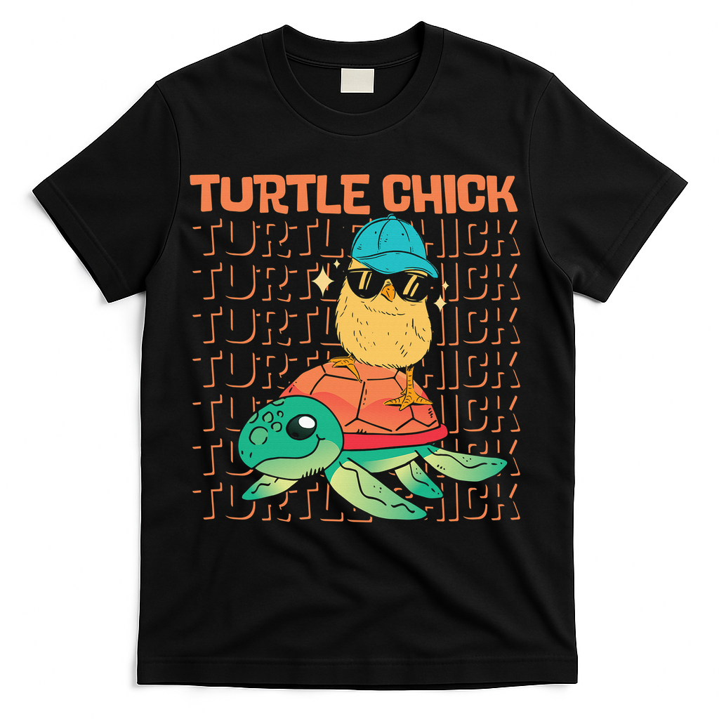Sea Turtle Tortoise Chicken Turtle Chick T-Shirt
